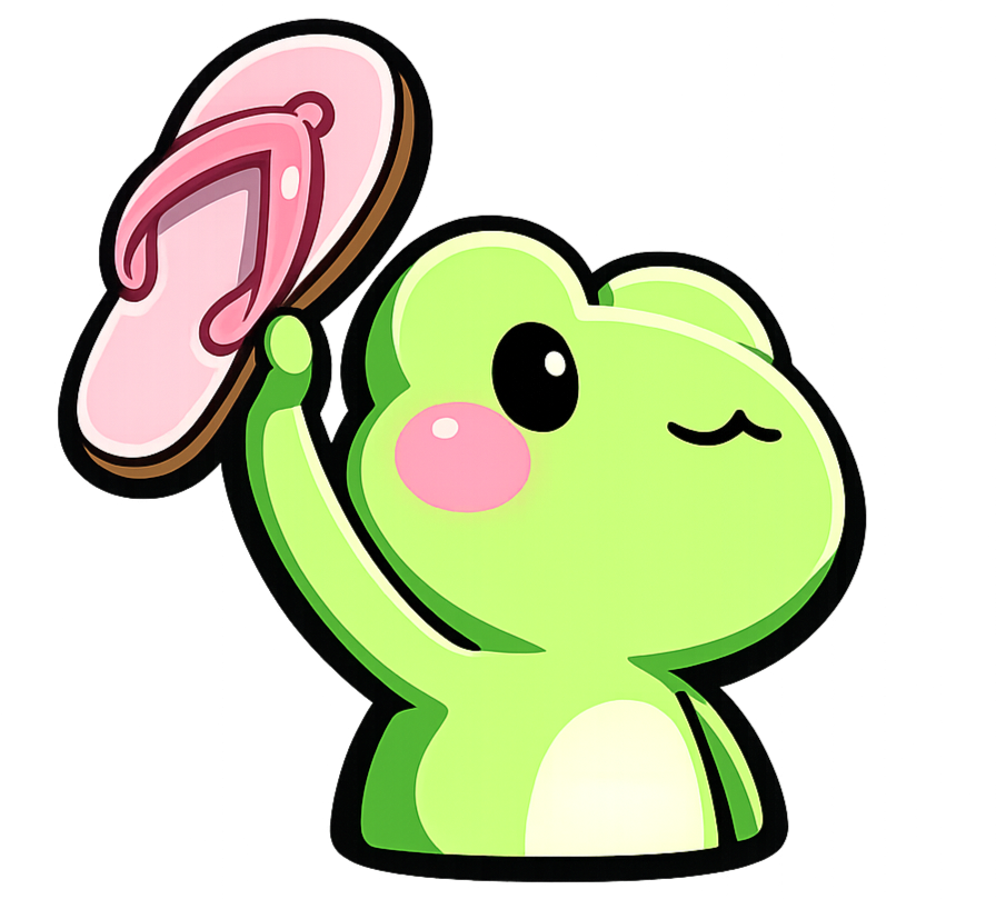 Froggy claquette